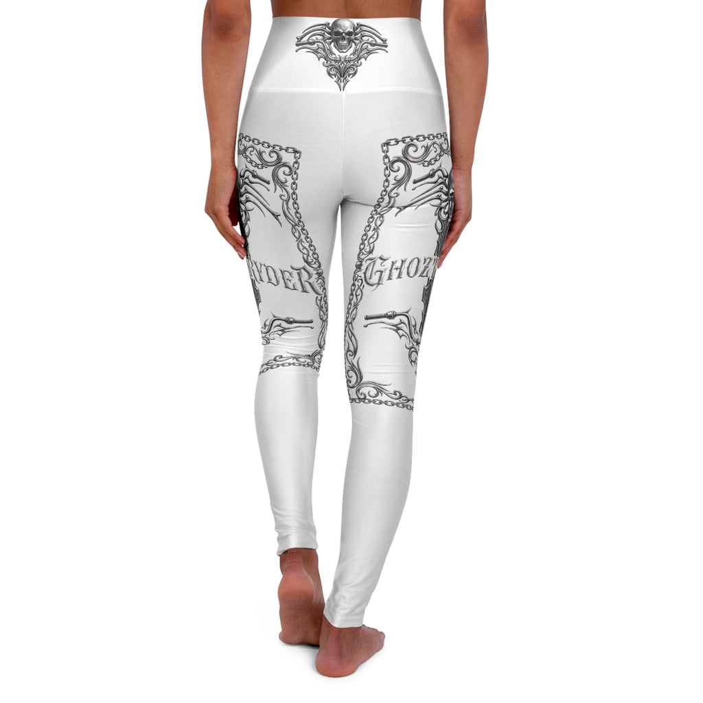 Ghozt Ryder High Waisted Yoga Leggings (AOP)
