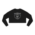 Skull Biker Cropped Sweatshirt