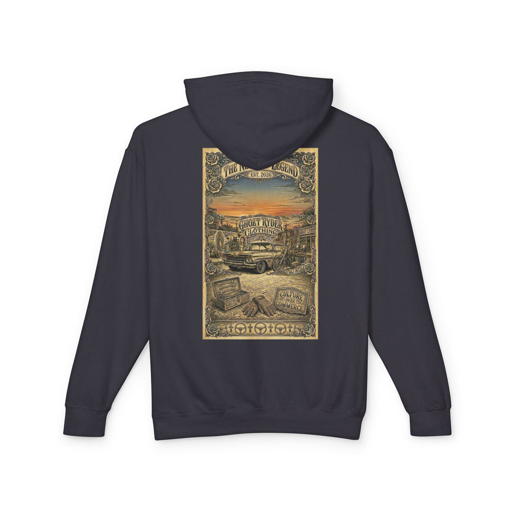 Vintage Car Club Hoodie — California G&R Classic Car Print