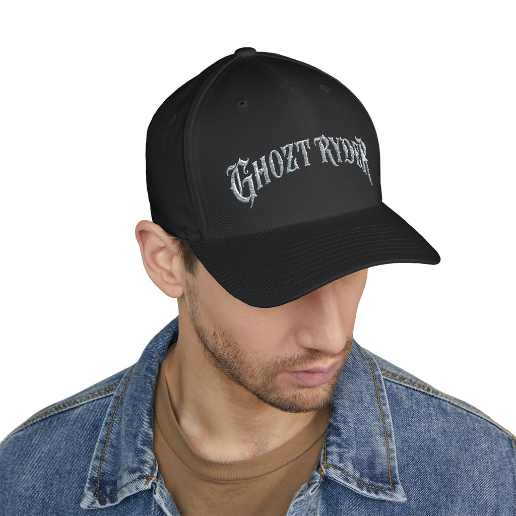 Embroidered Ghozt Ryder Flex Fit Cap