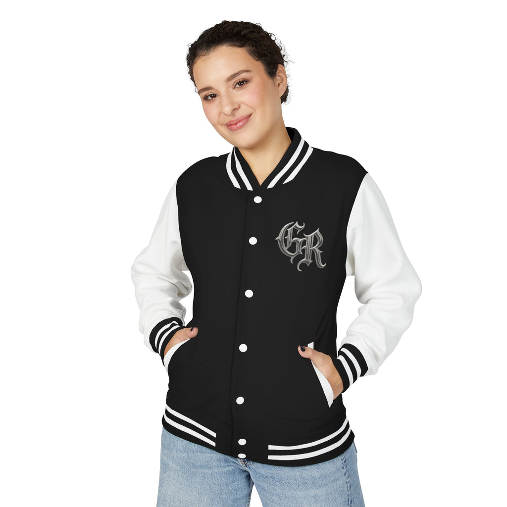 Gothic Skull Dagger Letterman Jacket