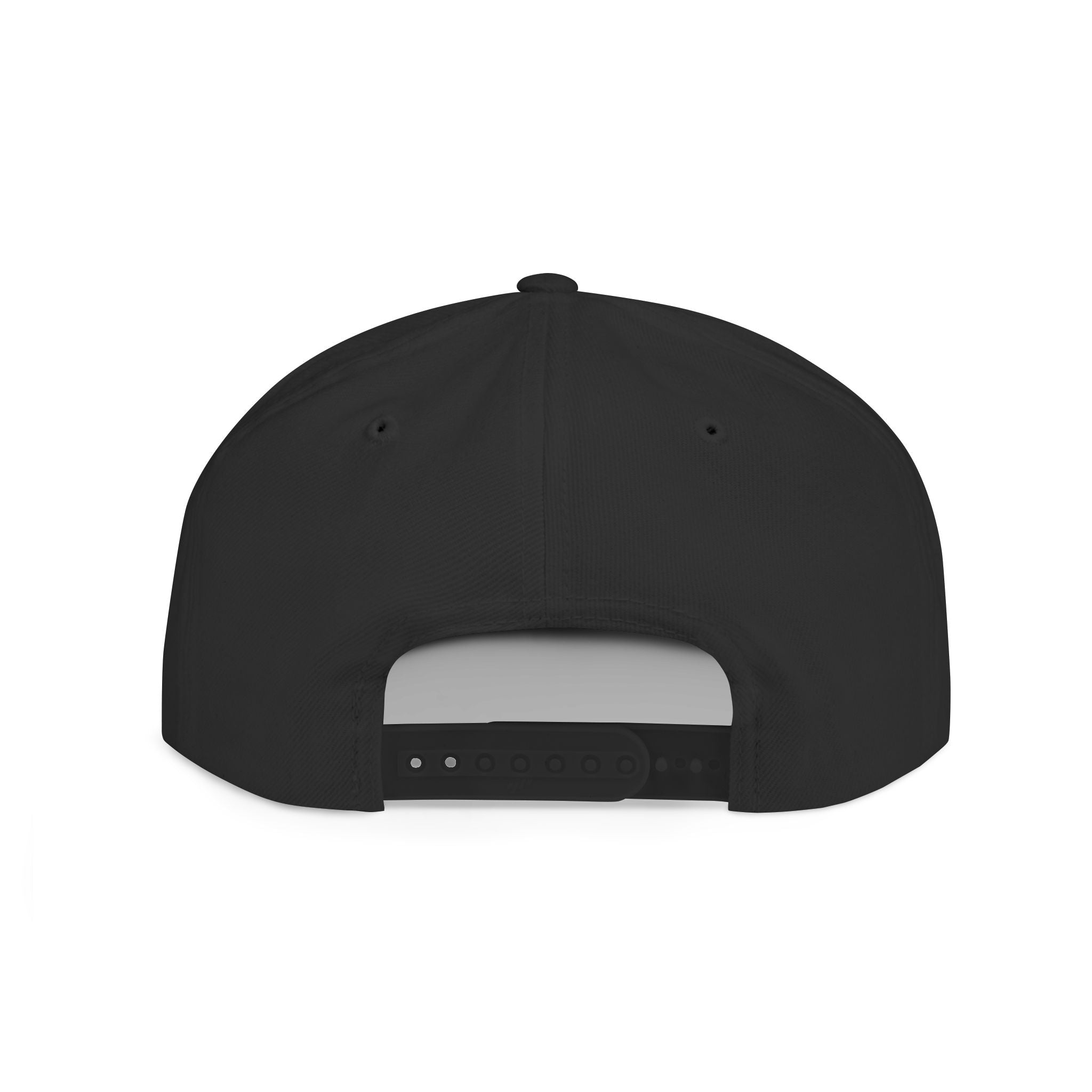 Ghost Ryder Flat Bill Snapback Hat — Gothic Streetwear Embroidered Cap