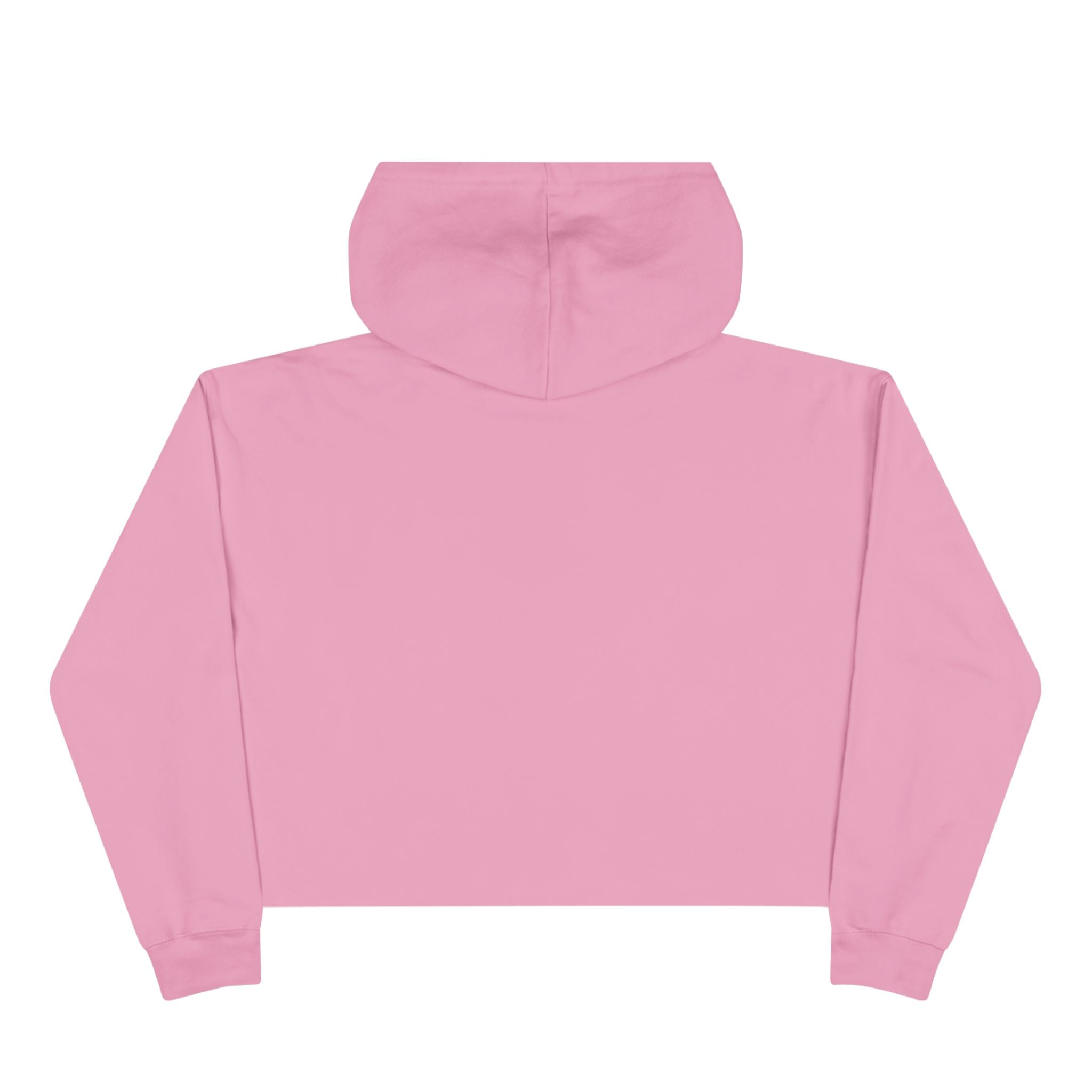 GhoztRyder Logo Crop Hoodie — Women's Black Streetwear Motorcycle-Inspired Pullover
