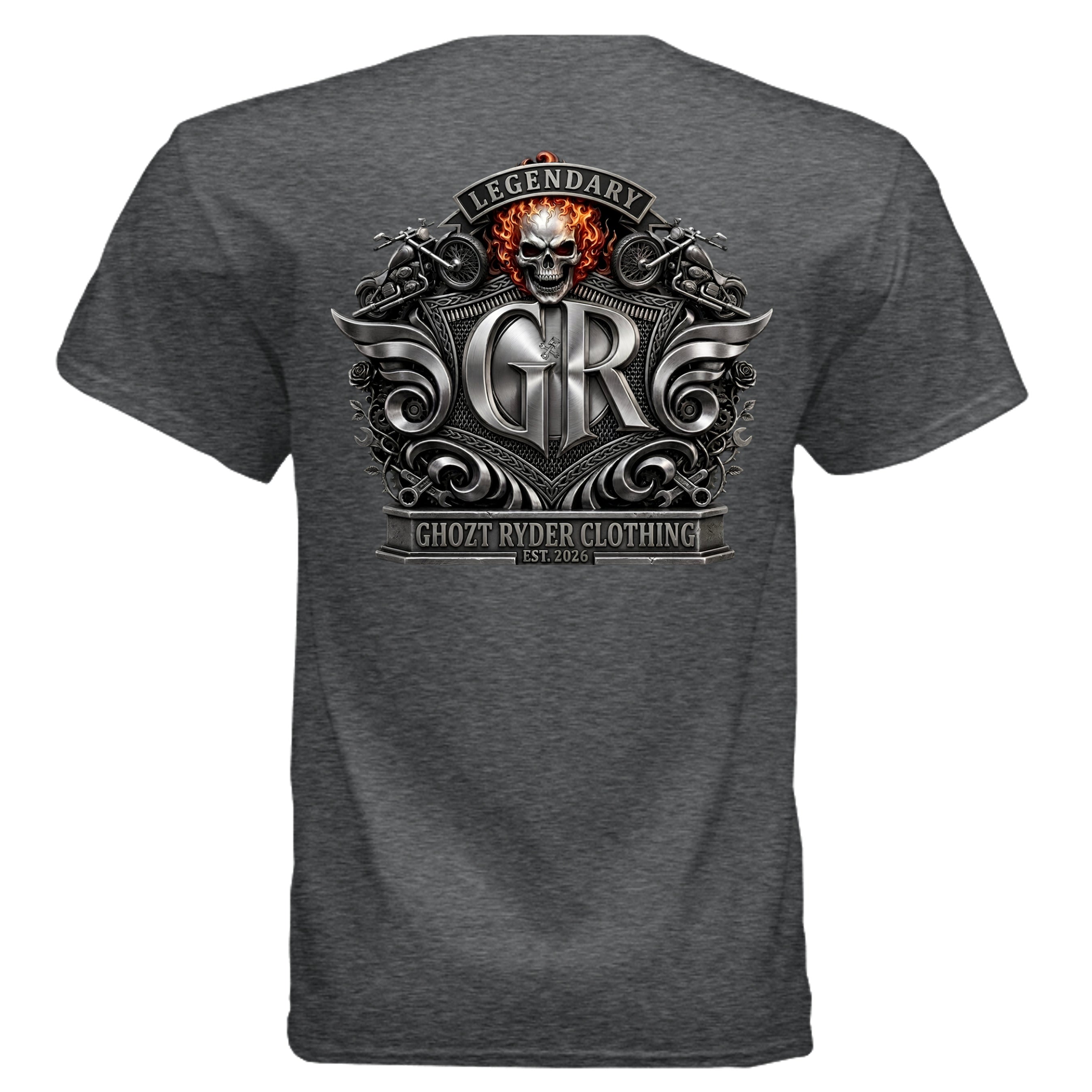DARK HEATHER - G800 - BACK