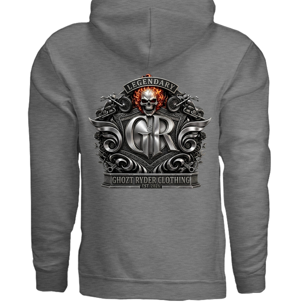 GRAPHITE HEATHER - G185 - BACK