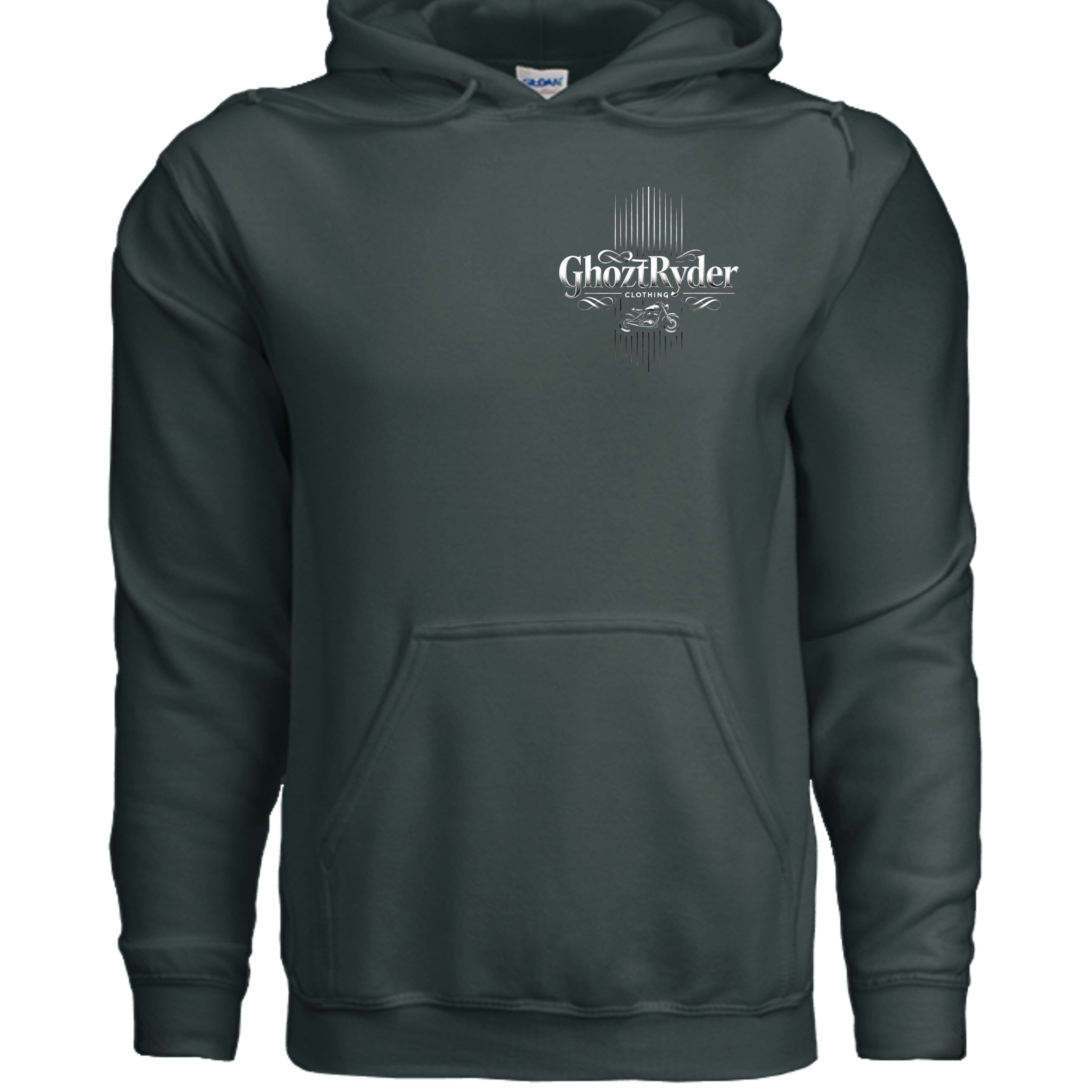Fan Charcoal Heather - G185 - FRONT