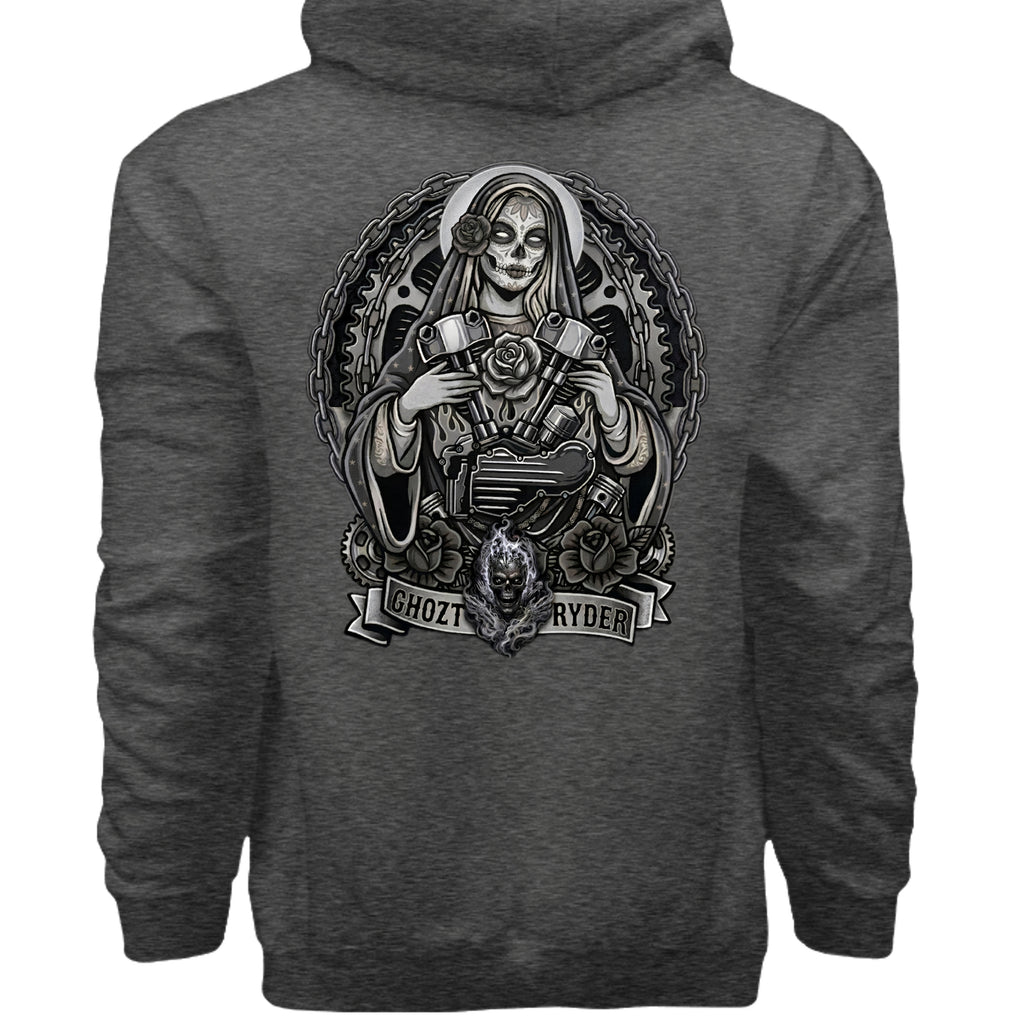 CHARCOAL HEATHER - F170 - BACK