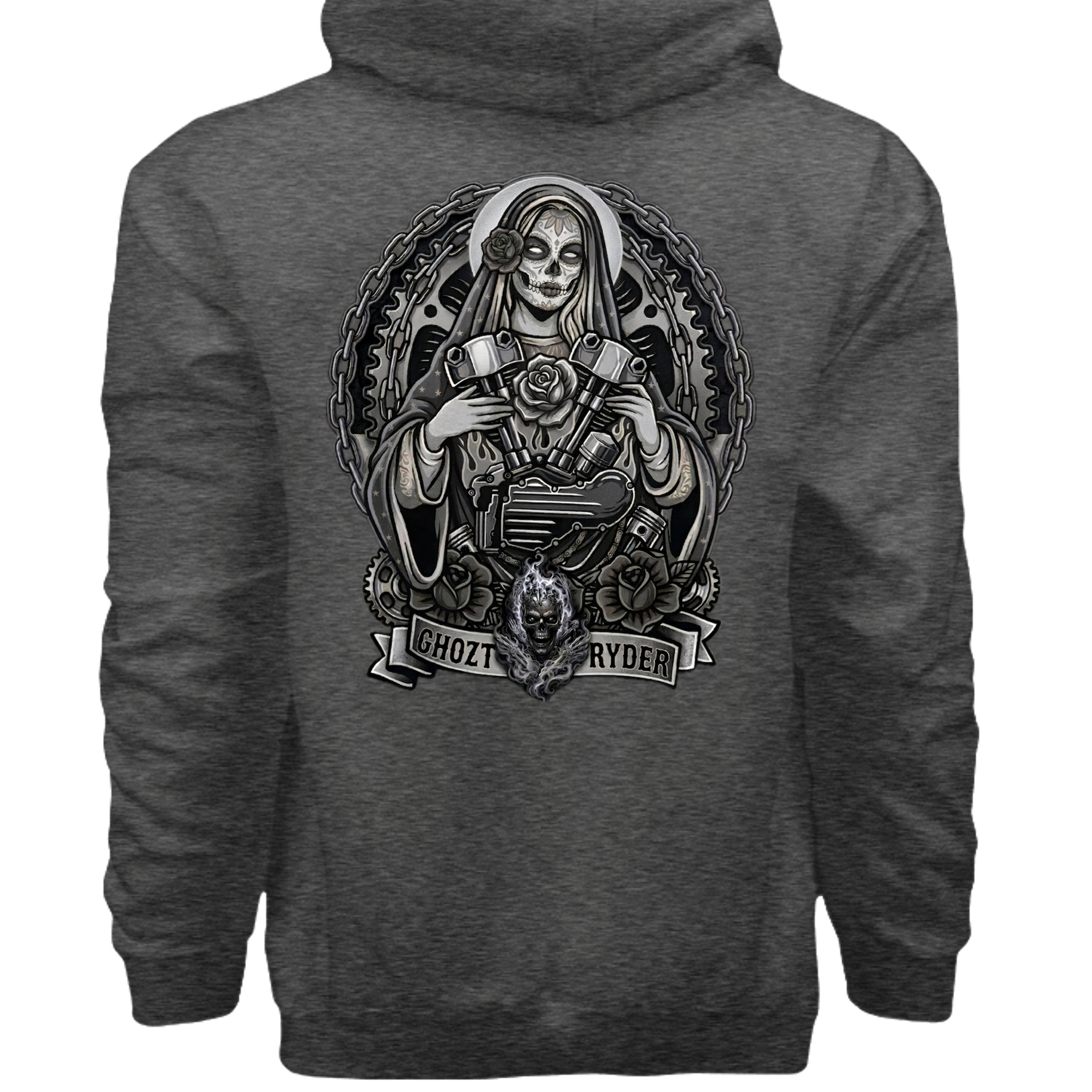 CHARCOAL HEATHER - F170 - BACK