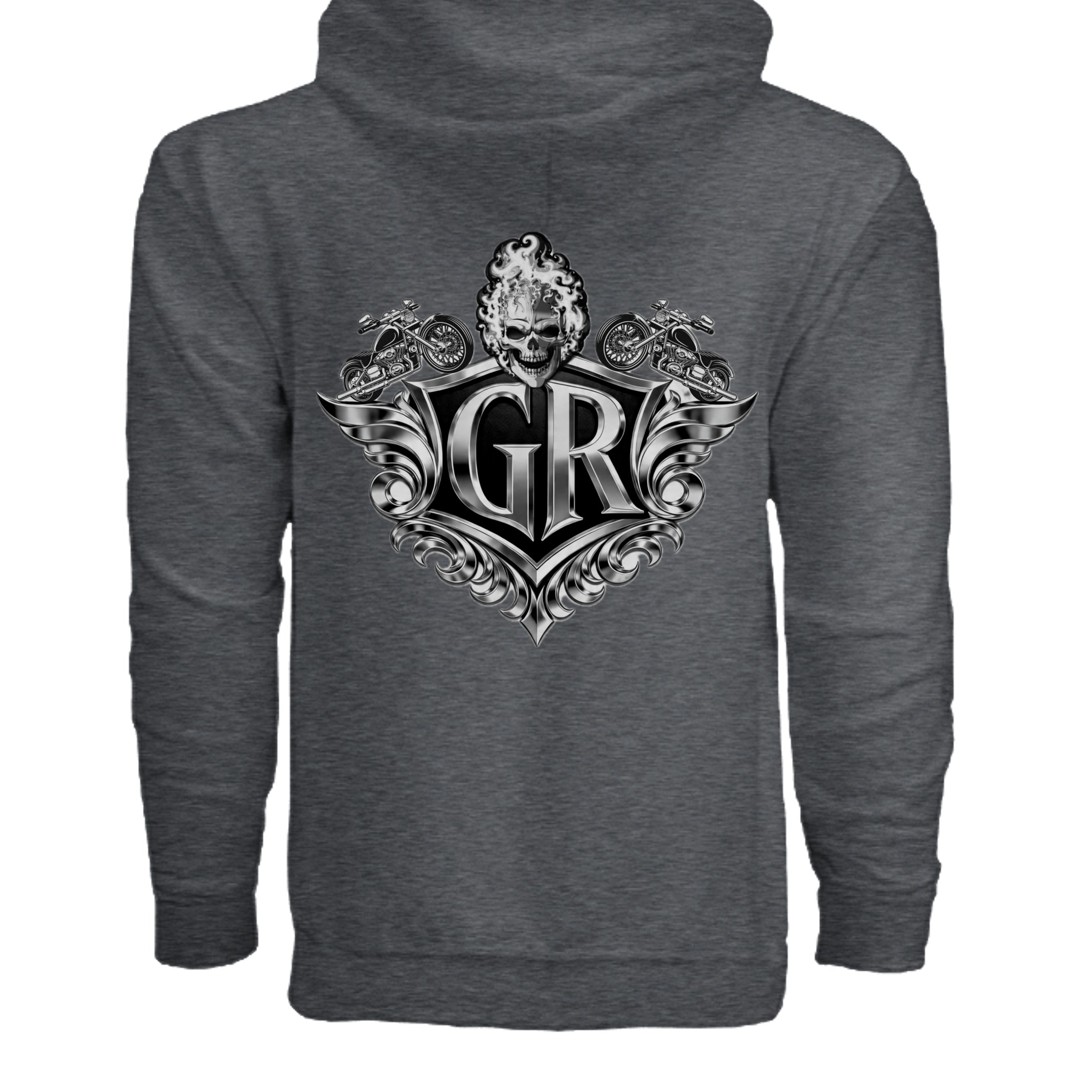 DARK HEATHER - G186 - BACK
