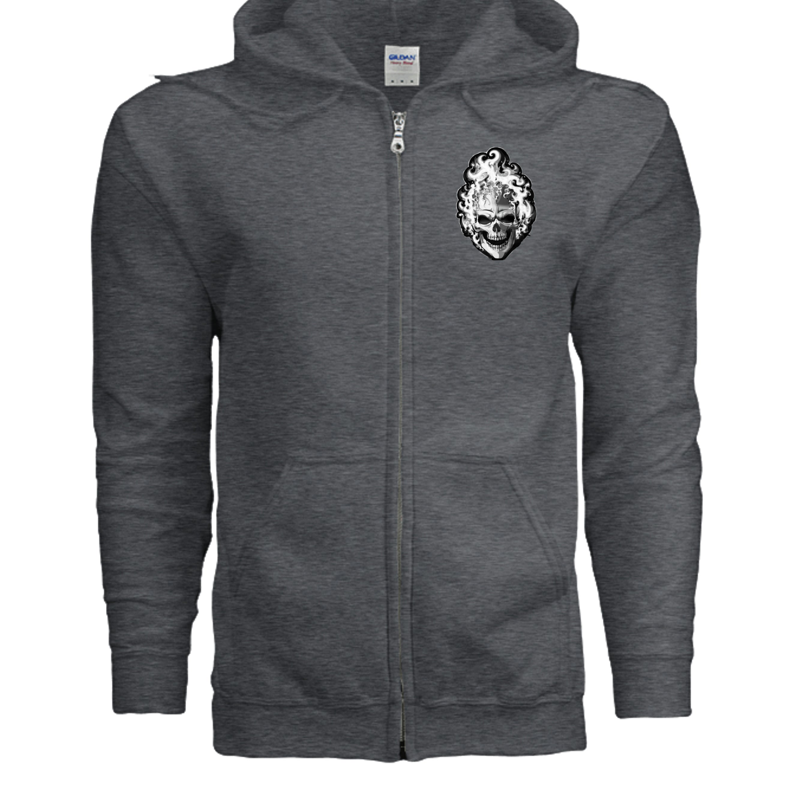 DARK HEATHER - G186 - FRONT