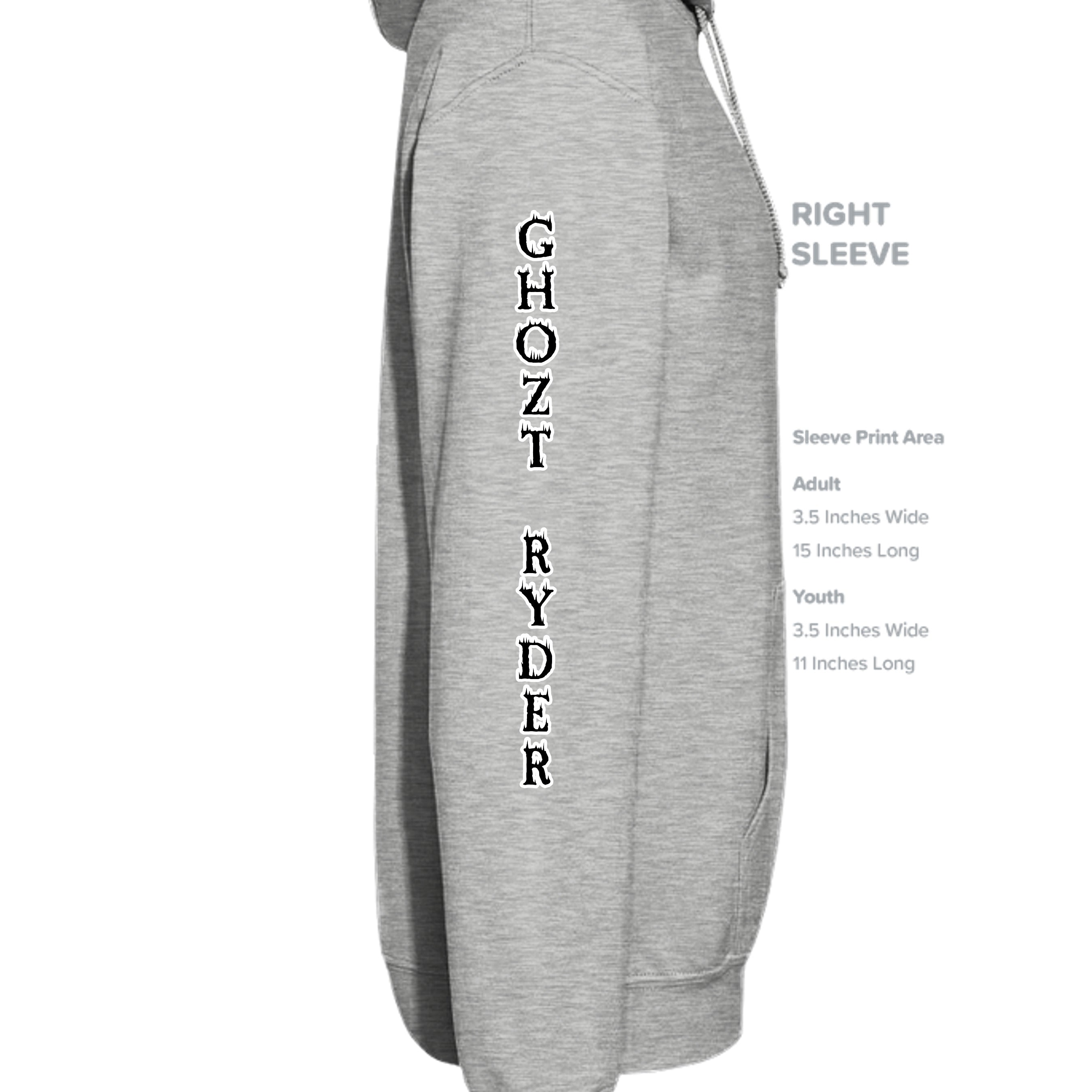 Ash Grey - SF500 - SLEEVE_RIGHT