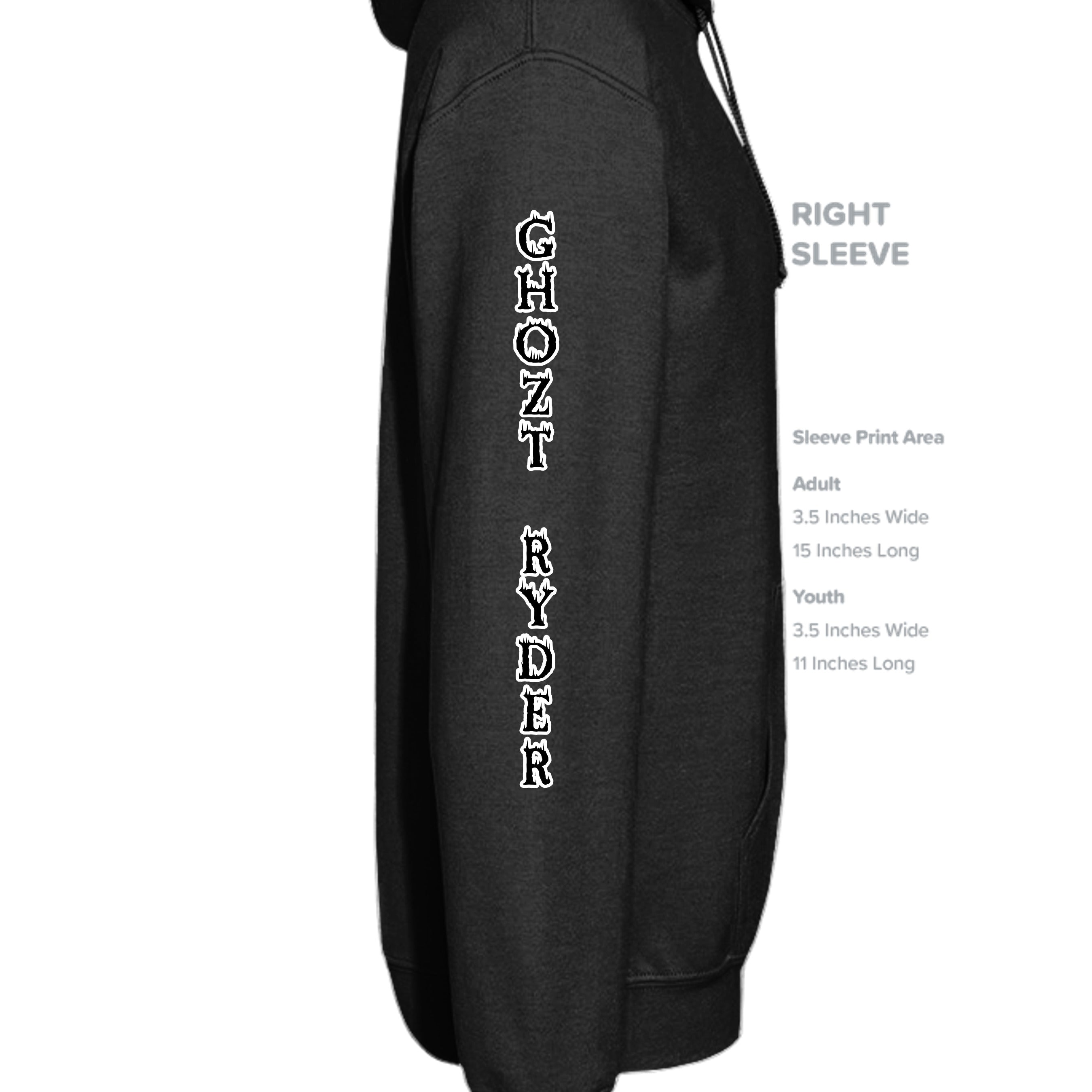Heather Black - SF500 - SLEEVE_RIGHT