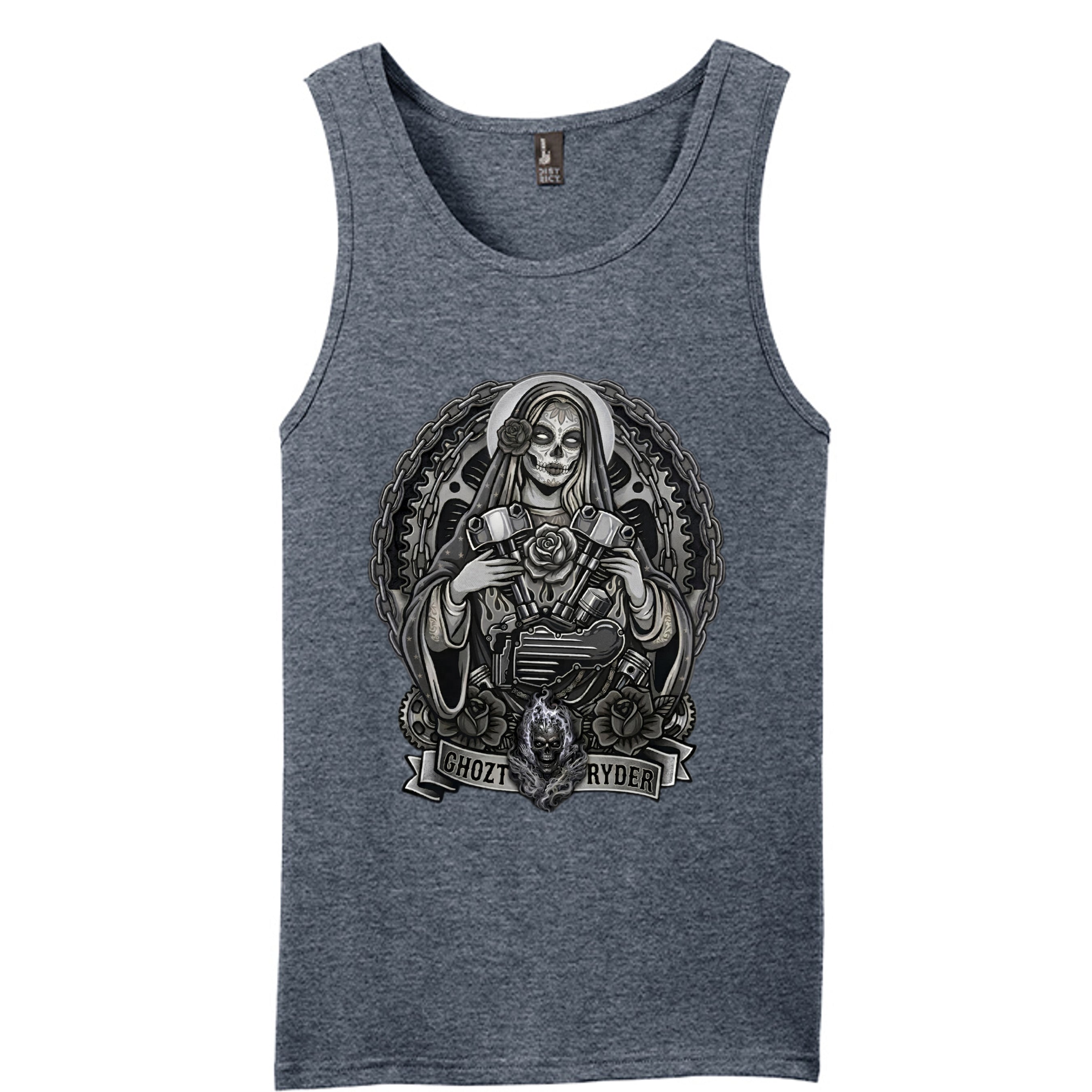 Heathered Navy - DT5300 - FRONT