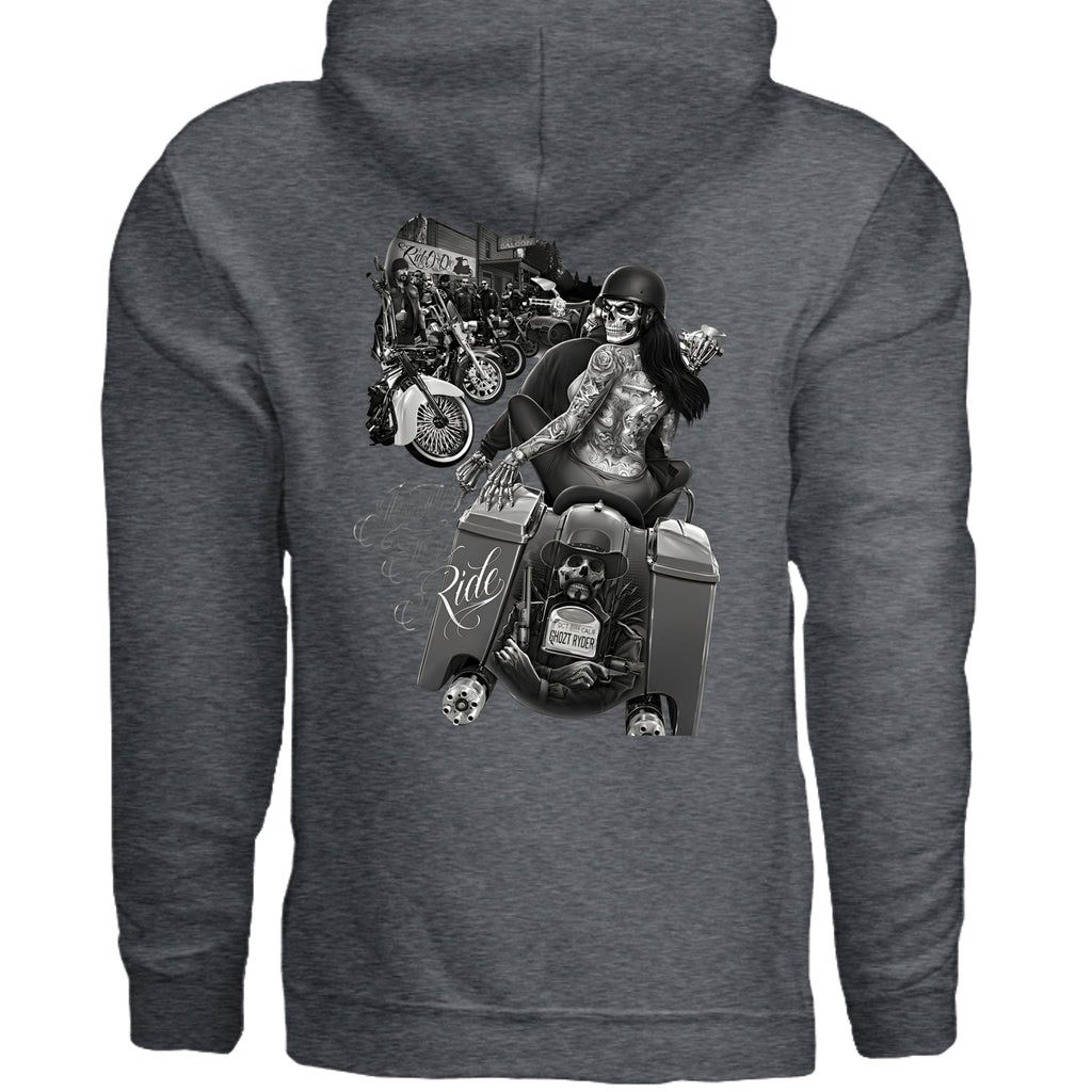 DARK HEATHER - G185 - BACK
